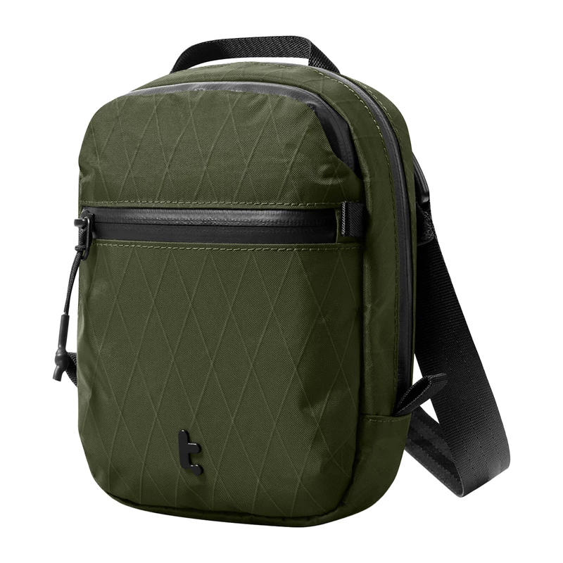 Bolsa bandolera Tomtoc Aviator-T37 X-pac T37S1T1, verde