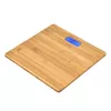 Jata HBAS1489 báscula de baño electrónica, 180 kg, graduación de 100 g, plataforma de bambú prensado, pantalla LCD