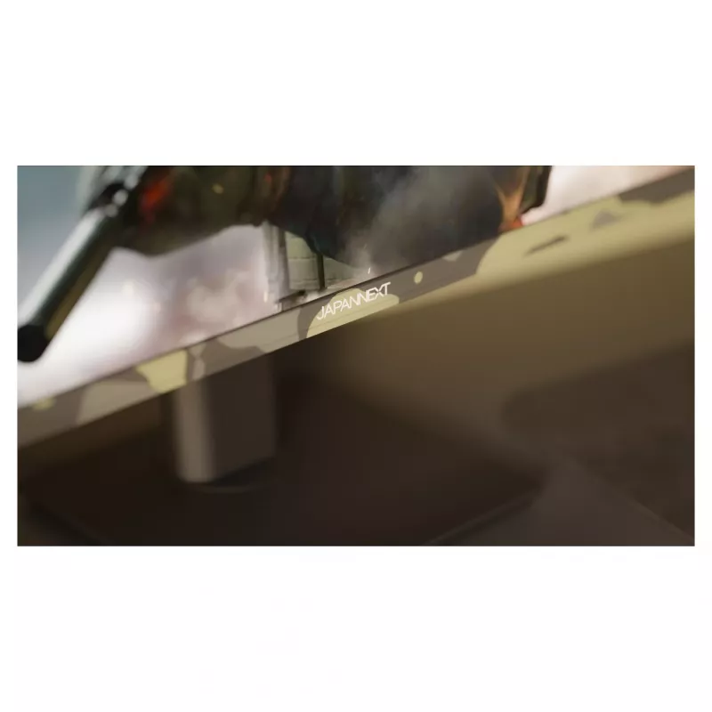 JAPANNEXT JN-IPS238FHD200F-HSP-CAMO monitor de ordenador 61 cm (24 inch) 1920 x 1080 píxeles Full HD LCD negro