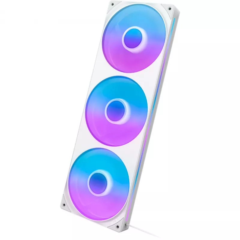 NZXT F360 RGB Core 120mm ARGB Pack de 3 Blanco