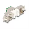 Módulo Keystone DeLOCK 88116 plano verde RJ-45 10 uds.