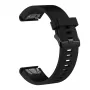 Correa de silicona FIXED para Garmin QuickFit 20 mm, negra