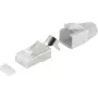 Conector de cable RJ-45 S/CONN 72067-10GR gris blanco