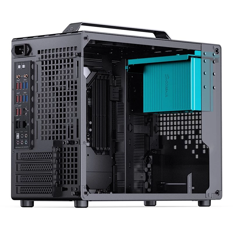 Jonsplus Caja MATX con asa Z20 – negra