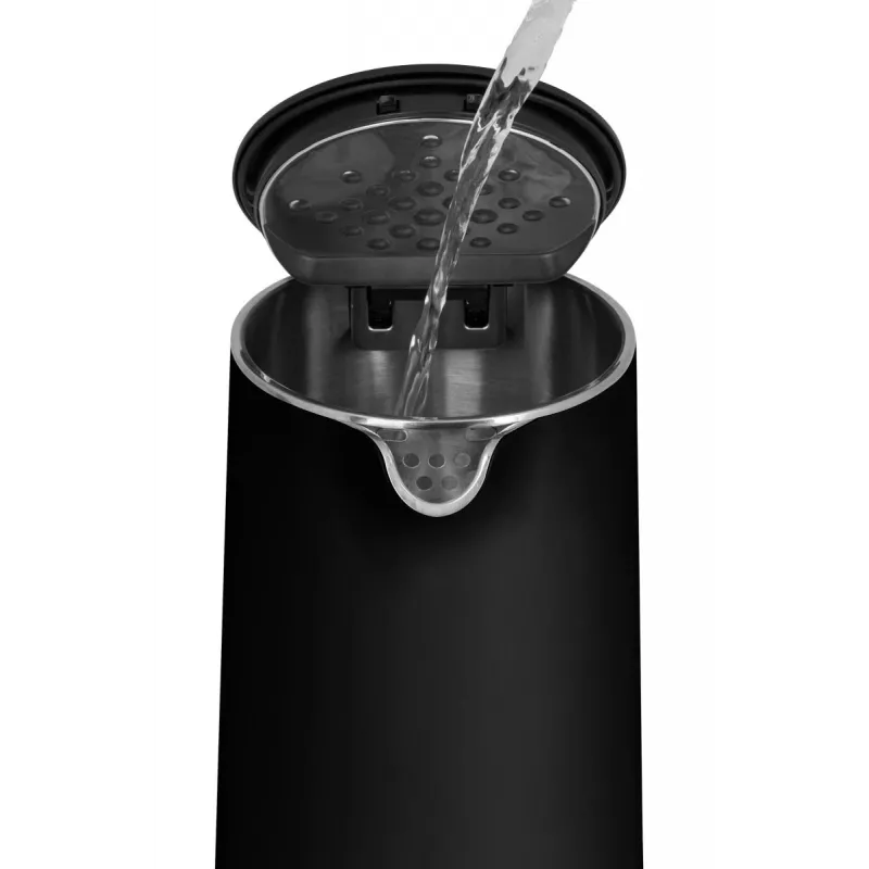 Hervidor de agua de doble pared 1,5 L Concept negro RK 3301