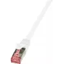Cable de red LogiLink 50 m Cat.6 RJ-45 S/FTP blanco