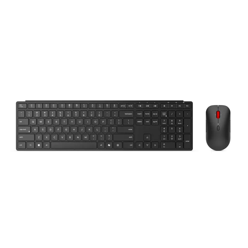Lenovo | Multi-Mode Pro 6000 | Conjunto de teclado y ratón | Inalámbrico | Ratón incluido | Estonio | Bluetooth | Eclipse Negro