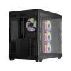 Caja de ordenador LC-Power LC-8001B-ON Midi Tower Negra