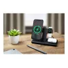 Fixed | MagPowerstation estación de carga inalámbrica 3 en 1 con soporte MagSafe | FIXMPOS-BK | Negro