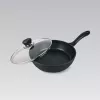 Sartén con tapa Maestro MR-1205-28, 28 cm, negra
