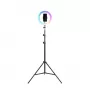 Havit ST7026 Trípode con anillo de luz RGB negro 3 patas altura máx. 2,1 m