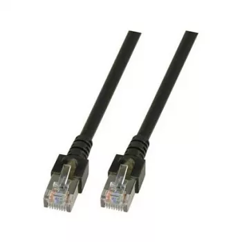 EFB-Elektronik Cable de parcheo RJ45 Cat.5e SF/UTP PVC CCA negro 3 m Fabricante: EFB Elektronik (K5456.3)
