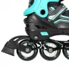Patines 2IN1 Nils Extreme NH18190 negro/azul talla M (34-38) con patines de hockey intercambiables