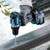 Makita DF002GZ - taladro atornillador - batería - 2 velocidades - portabrocas de llave 13 mm - 64 N·m - 164 mm - sin batería - 40 V (DF002GZ)