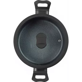 Olla para carne Russell Hobbs RH01863EU7 20 cm Crystaltech batería de cocina acero inoxidable tapa de vidrio