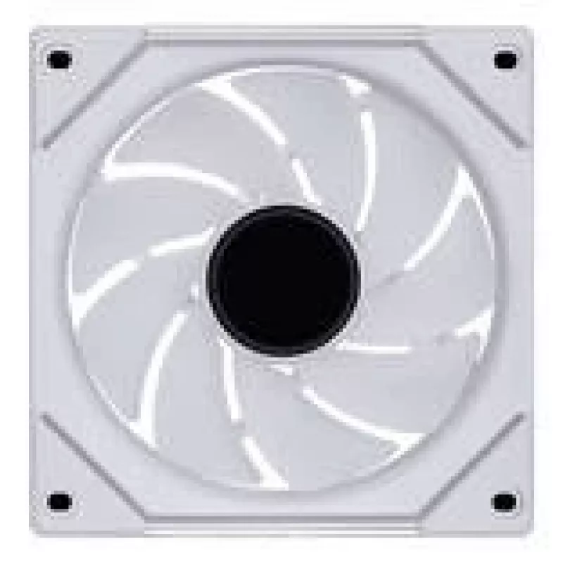 Ventilador para caja de PC Lian Li Uni Fan 12RSLIN3W 120 mm blanco, 12 V, 0,2–2100 rpm, 2,66 mmH2O, FDB