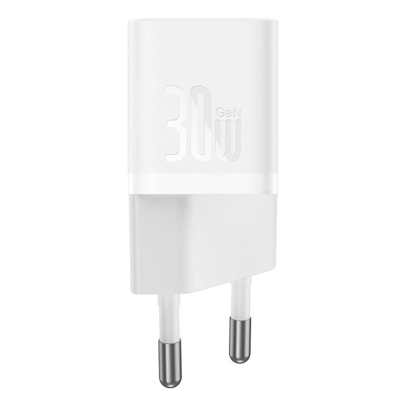 Cargador de pared USB-C GaN5 mini 30W Baseus P10110902213-01 blanco