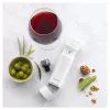 Bomba de conservación de vino ZWILLING FRESH & SAVE – cabezal de bomba para tapones de vacío, gris, Ø 3 cm, altura 40 mm, set de 3 unidades