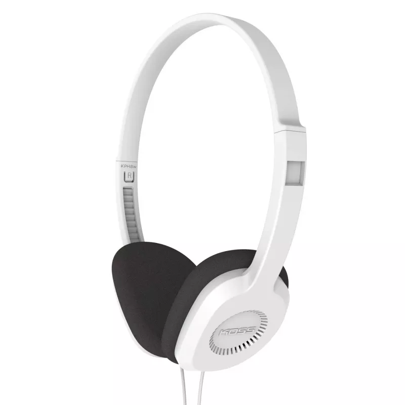 Koss | Auriculares | KPH8w | Con cable | On-ear | Blanco