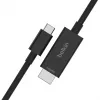 Cable USB Type-C a HDMI Belkin AVC012bt2MBK 2m Negro