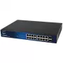 Switch PoE Gigabit de 18 puertos ALLNET ALL-SG8018P — 16 puertos PoE + 2 uplink, Gigabit Ethernet