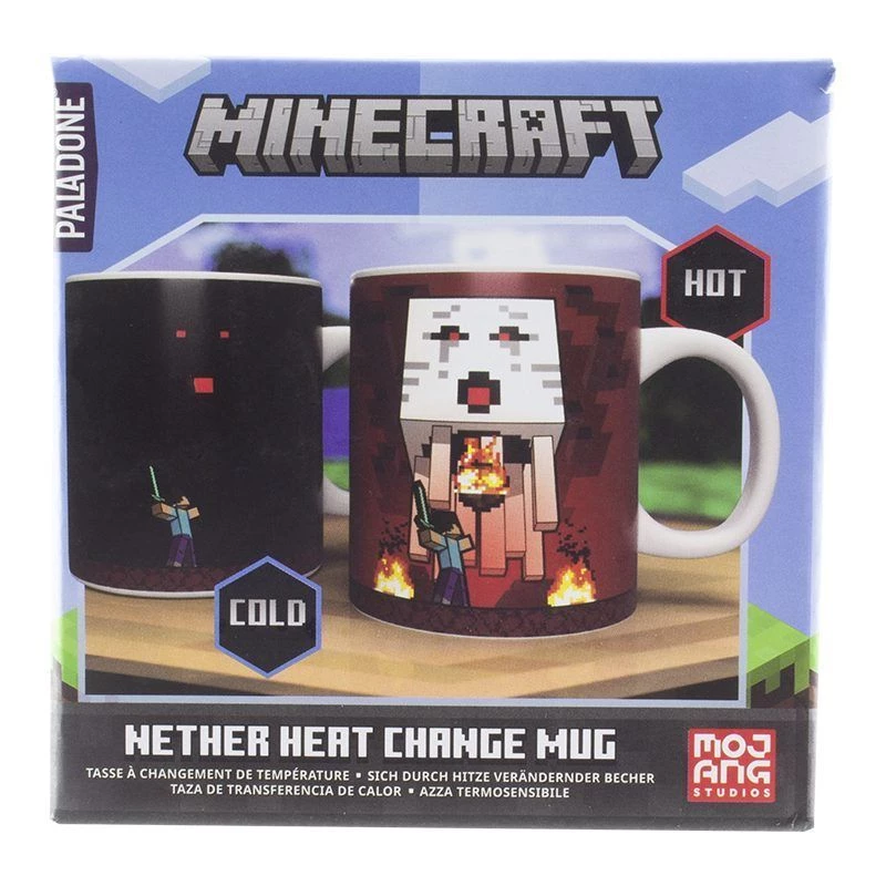 Taza Minecraft Nether Heat Change Paladone
