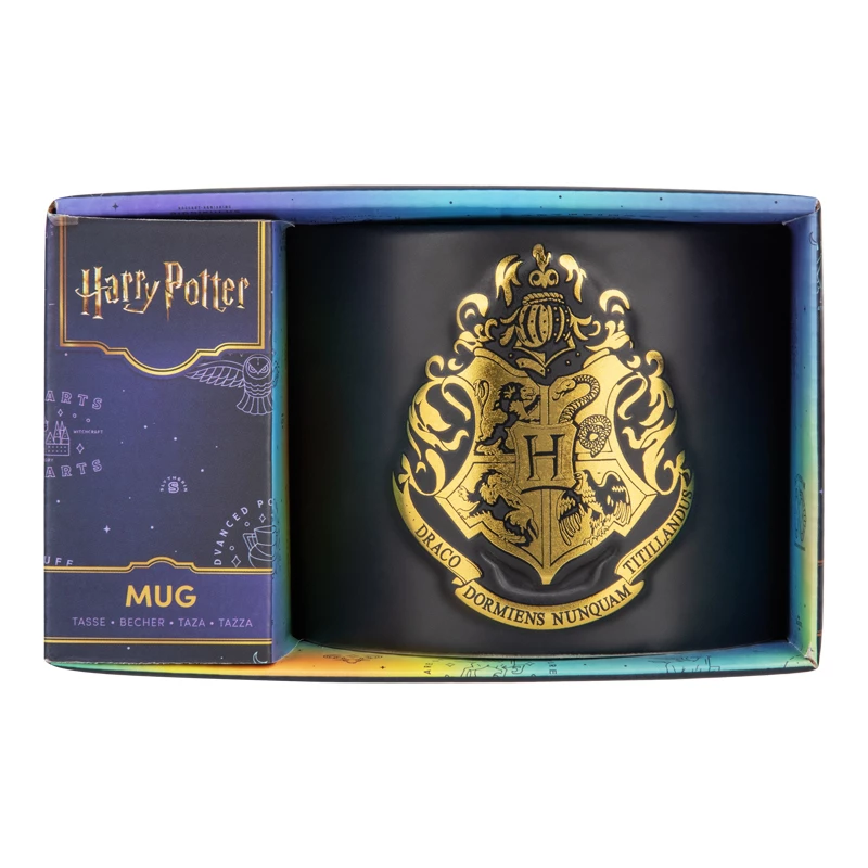Paladone Hogwarts Crest taza en relieve