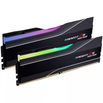 DIMM 48 GB DDR5-6000 (2x 24 GB) Dual-Kit, memoria negra, F5-6000J4048F24GX2-TZ5NR, Trident Z5 NEO RGB, AMD EXPO