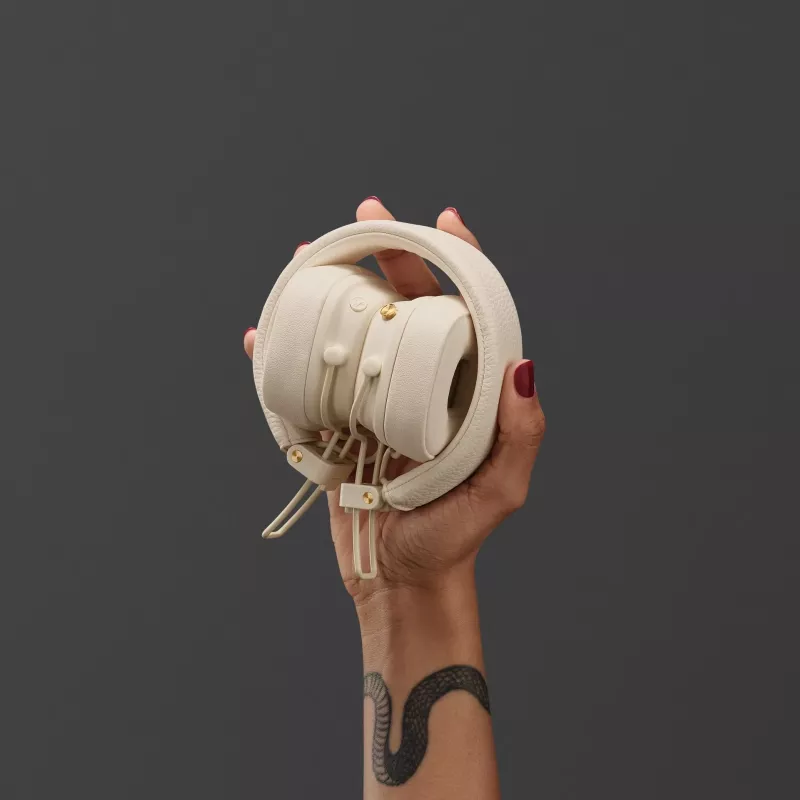 Auriculares over-ear Marshall Major V Cream