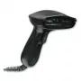 Manhattan Lector de códigos de barras de mano CCD de largo alcance, USB, profundidad de escaneo 500 mm, cable de 1,5 m, luz ambiente máx. 30.000 lux (luz solar), negro, tres años de garantía