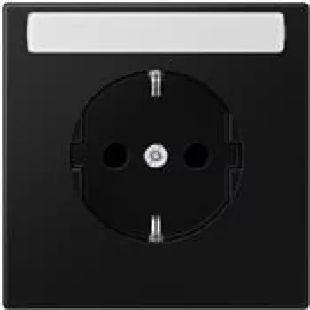 JUNG LS 1520 KINA SWM toma Type-F negra (LS1520KINASWM)