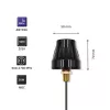 Antena 4G-LTE omnidireccional QOLTEC 57037, doble polarización, ganancia 5 dBi