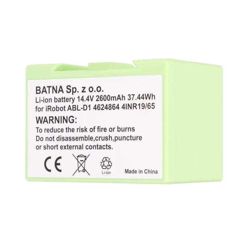 Roomba | Batería, batería recargable para aspirador | E5 E6 I7 14,4V 2600mAh