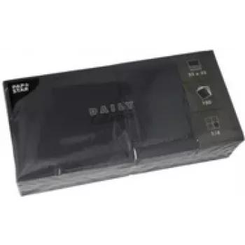 Servilletas PAPSTAR Daily Collection negras 2 capas 16,0 x 16,0 cm 150 unidades (89647)