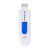 Transcend JetFlash 790 TS128GJF790W memoria USB, 128 GB, USB 3.1 Gen 1, conector retráctil, blanca