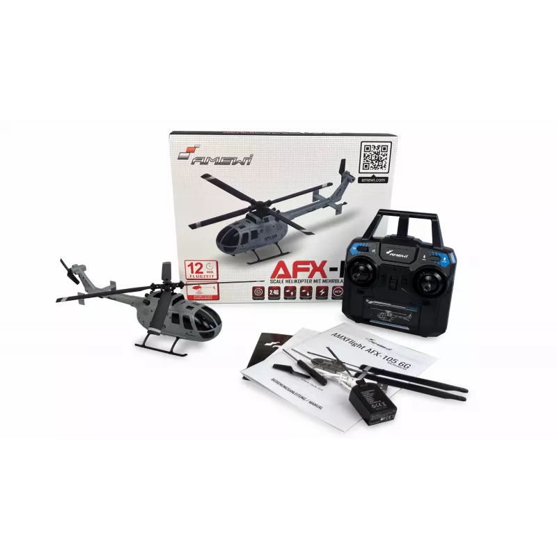 Avión VTOL Amewi AFX-105 motor eléctrico 350 mAh 99 g
