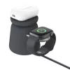 Cargador inalámbrico Belkin WIZ027VFH36 2 en 1 magnético Qi2 15W para iPhone y Apple Watch