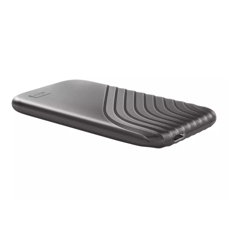 WD My Passport SSD WDBAGF0040BGY – SSD – cifrada – 4 TB – externa (portátil) – USB 3.2 Gen 2 (conector USB-C) – AES de 256 bits – gris