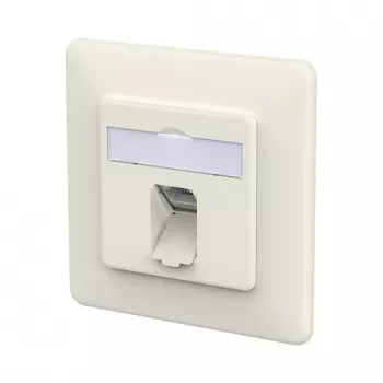 METZ CONNECT 130D371002-I E-DAT C6A IDC UP blanco puro (130D371002-I)