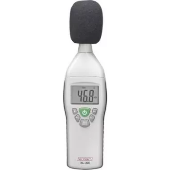 Sonómetro Voltcraft SL-200, medidor de ruido 31,5 - 8000 Hz (DT-805)