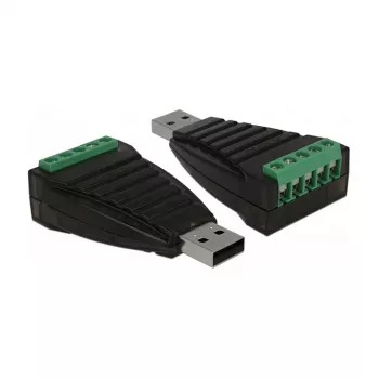 DeLOCK 87738 convertidor USB Type-A a RS-422/485 serie