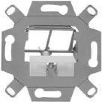 Rutenbeck UM-MA-KS 2 Up adaptador empotrable para 2 módulos Keystone/UM