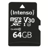 Tarjeta de memoria Intenso 64 GB MicroSDXC UHS-I Class 10 3433490