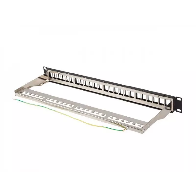 Patch panel vacío 24 puertos 1U 19