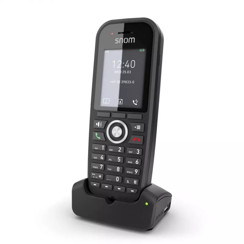 Teléfono DECT Snom M30 IP DECT Handset auricular inalámbrico negro