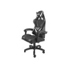 Silla gamer FURY Avenger L universal con asiento acolchado negra