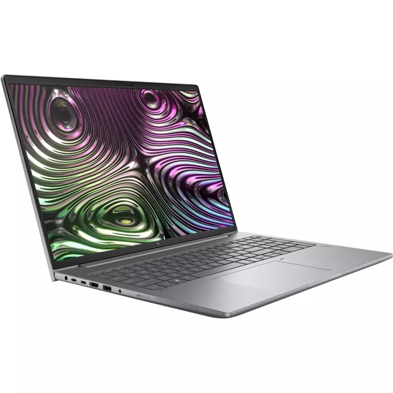 HP ZBook X G1i estación de trabajo móvil, Intel Core Ultra 7 255H, 40,6 cm (16 pulgadas) WUXGA 1920 x 1200 IPS pantalla táctil, 32 GB RAM, 1 TB SSD NVMe, Intel Graphics, Wi-Fi 7, Windows 11 Pro, Meteor Silver