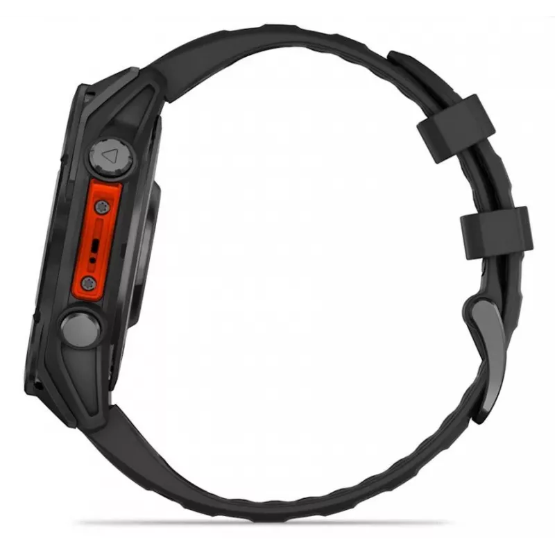 Garmin Fenix 8 3,56 cm (1,4 inch) AMOLED 47 mm Digital 454 x 454 píxeles Pantalla táctil Negro Wi-Fi GPS (satélite)