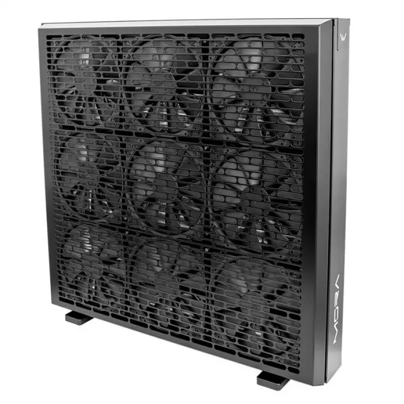 Radiador Watercool MO-RA IV 600 negro — compatible con ventiladores de 120 mm