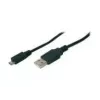Cable de conexión Assmann USB 2.0. Type-A - Micro B M/M. 1,0 m. Conforme USB 2.0. UL. bl (AK-300110-010-S)